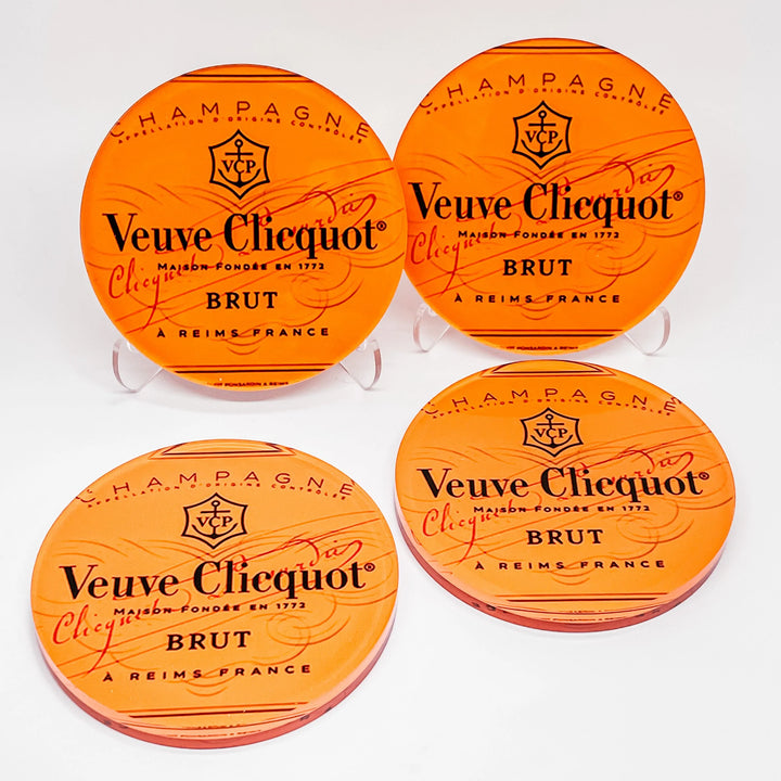 Veuve Pop The Bubbly Coasters