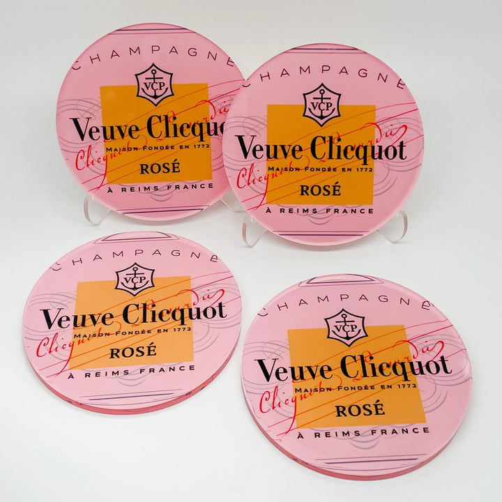 Veuve Pop The Bubbly Coasters
