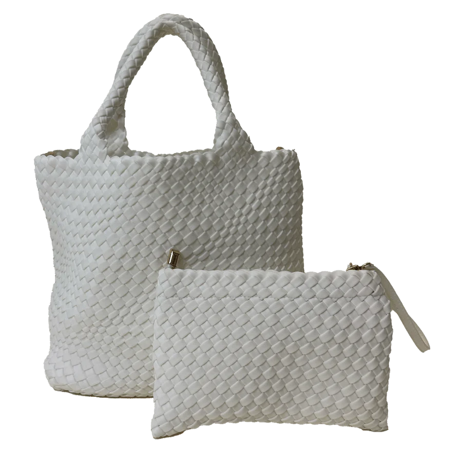 Lily Woven Neoprene Tote | + Colors