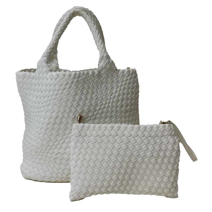 Lily Woven Neoprene Tote | + Colors