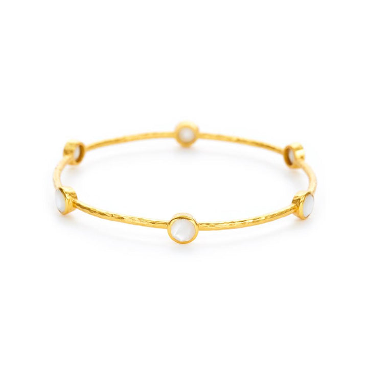 Julie Vos Stone and Gold Stacking Bracelets - Charlotte's Inc