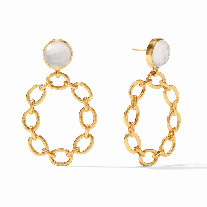 Palermo Stone Statement Earring | + Colors