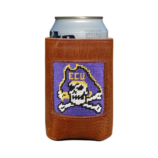 Collegiate Needlepoint Can Coolers