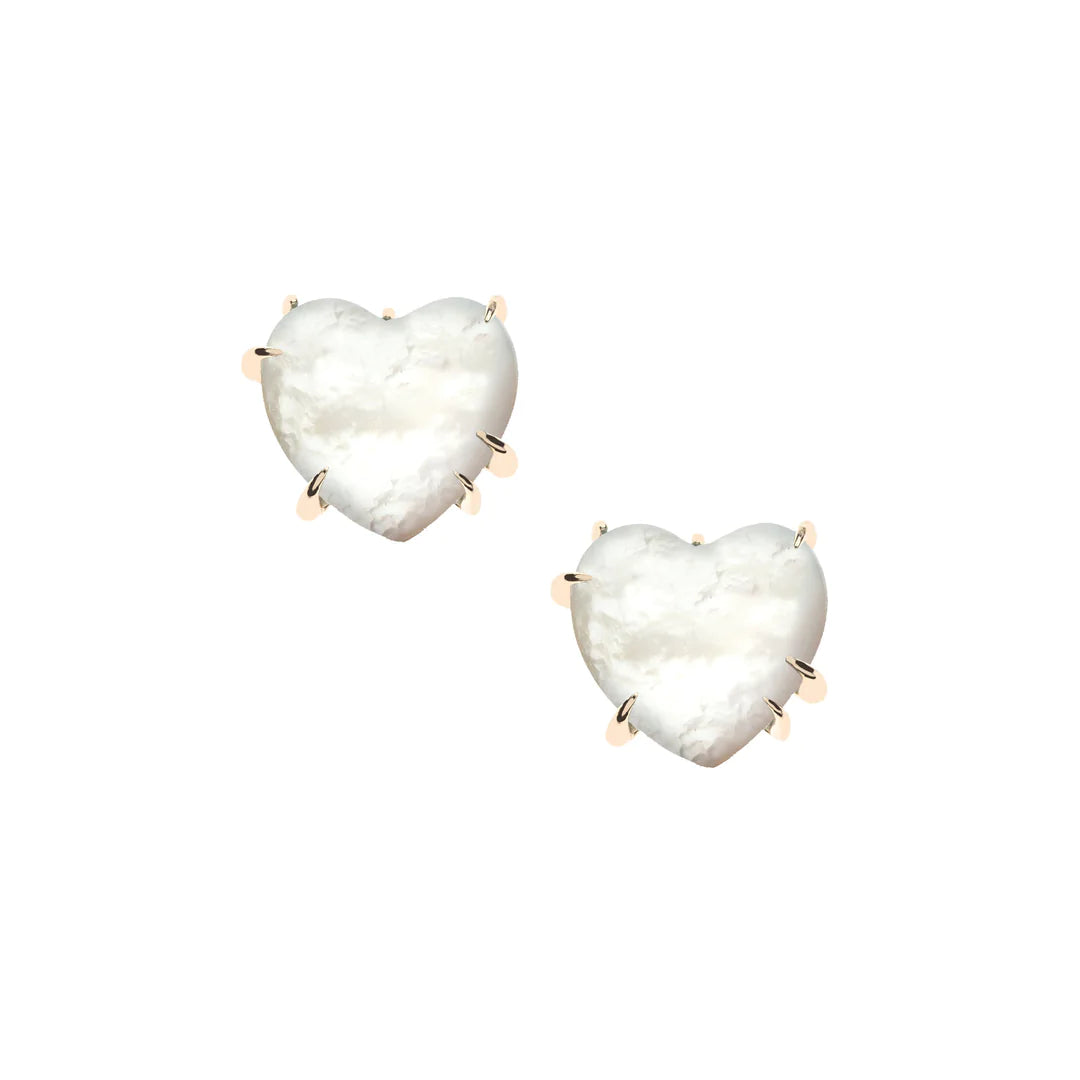 Gumdrop Heart Earrings