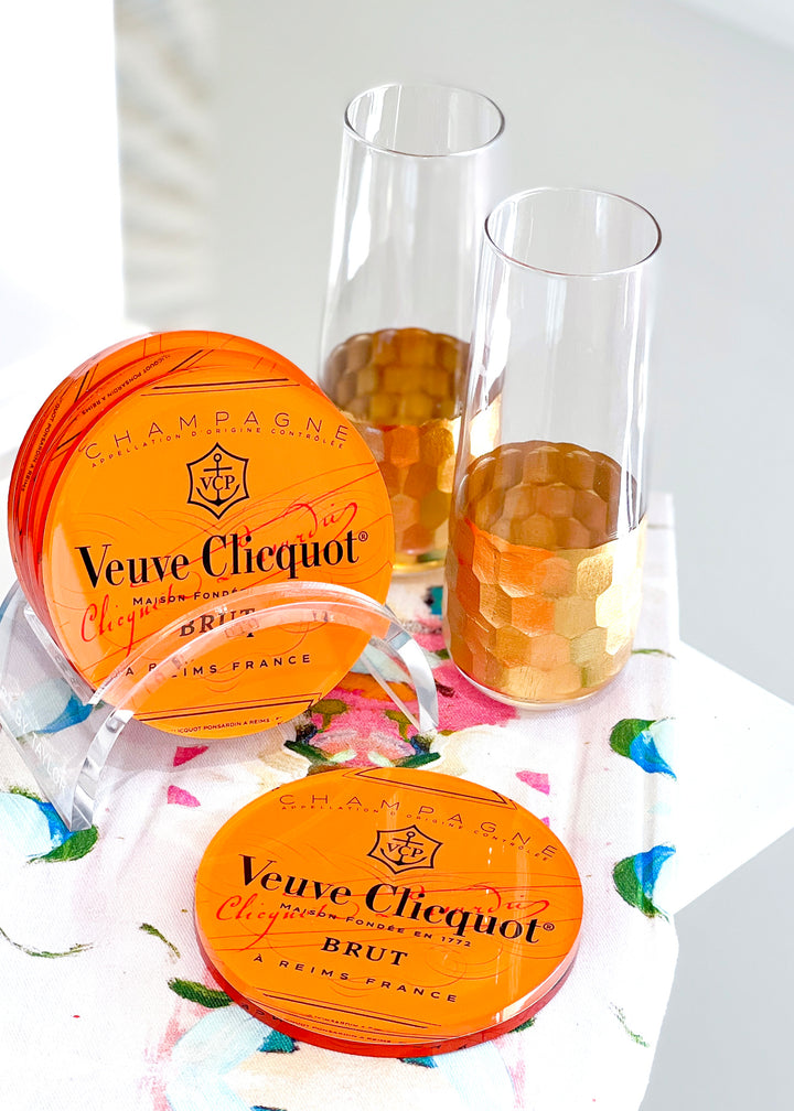 Veuve Pop The Bubbly Coasters