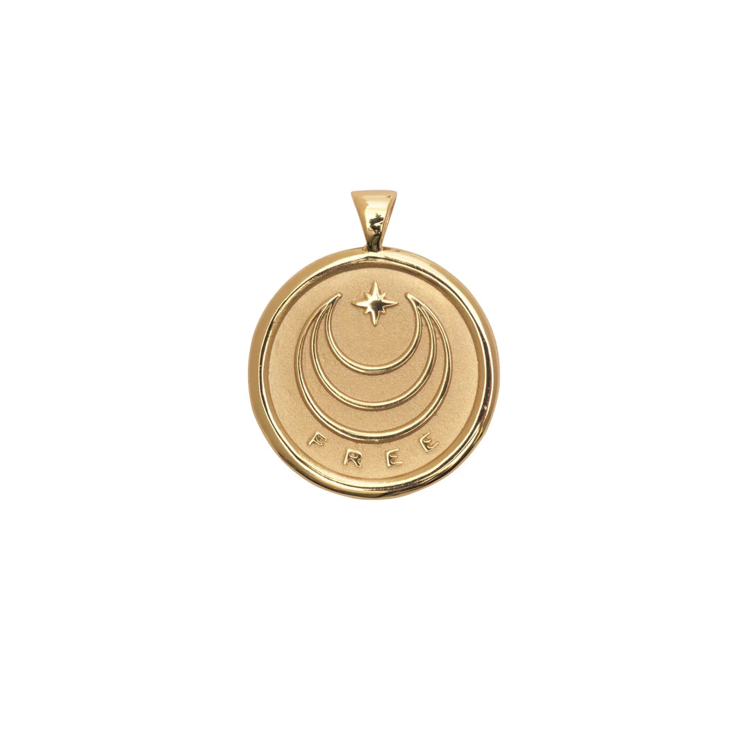Free Small Coin Pendant Necklace