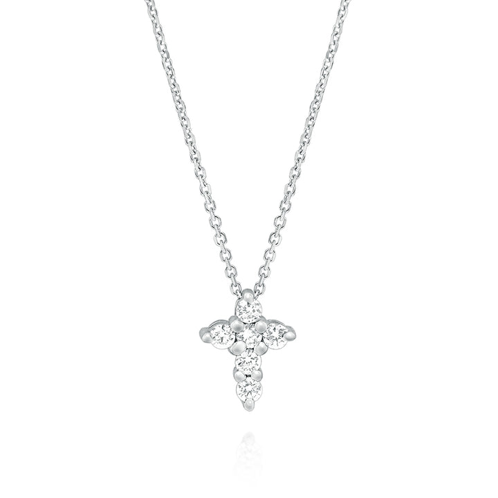 Assorted Diamond/14k Gold Cross Necklaces
