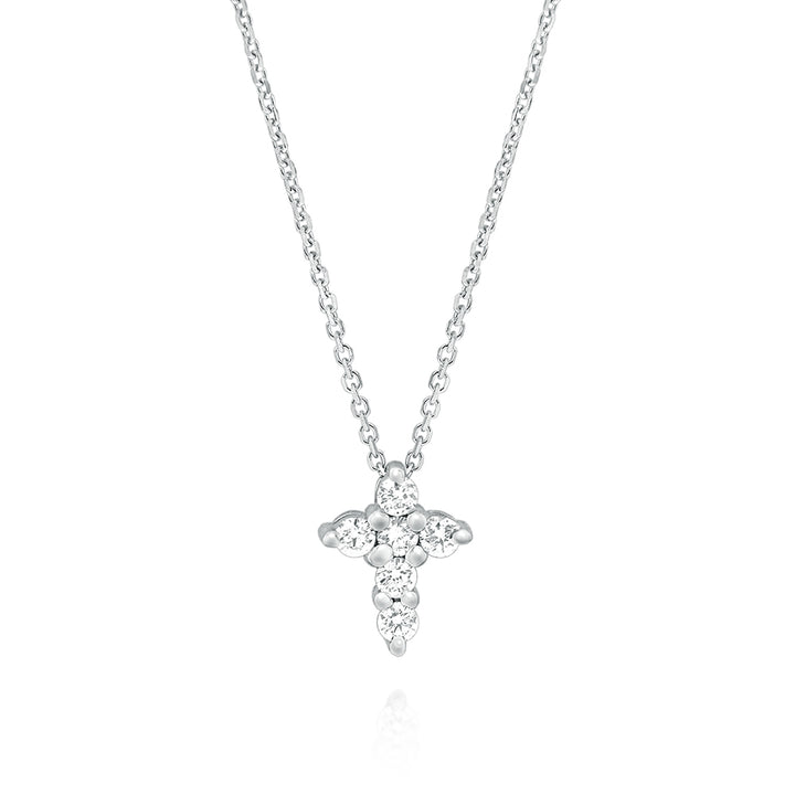Assorted Diamond/14k Gold Cross Necklaces