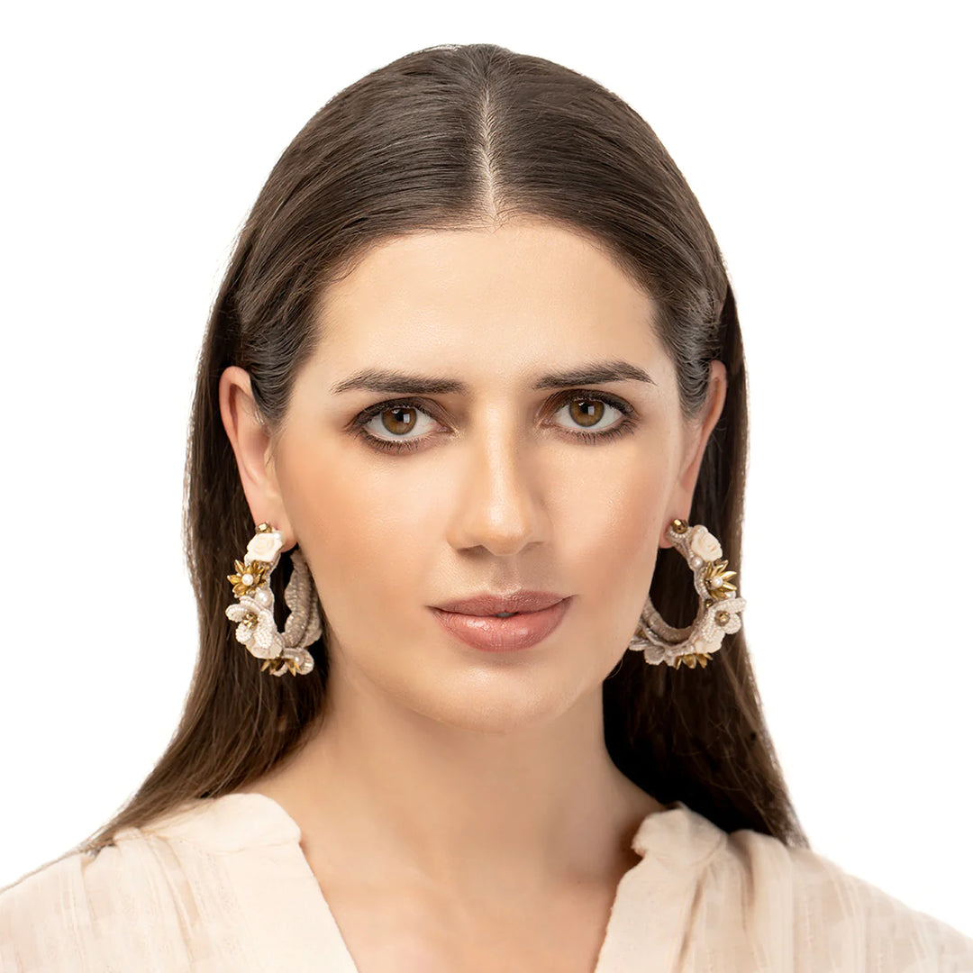 Rasha Hoop Earrings