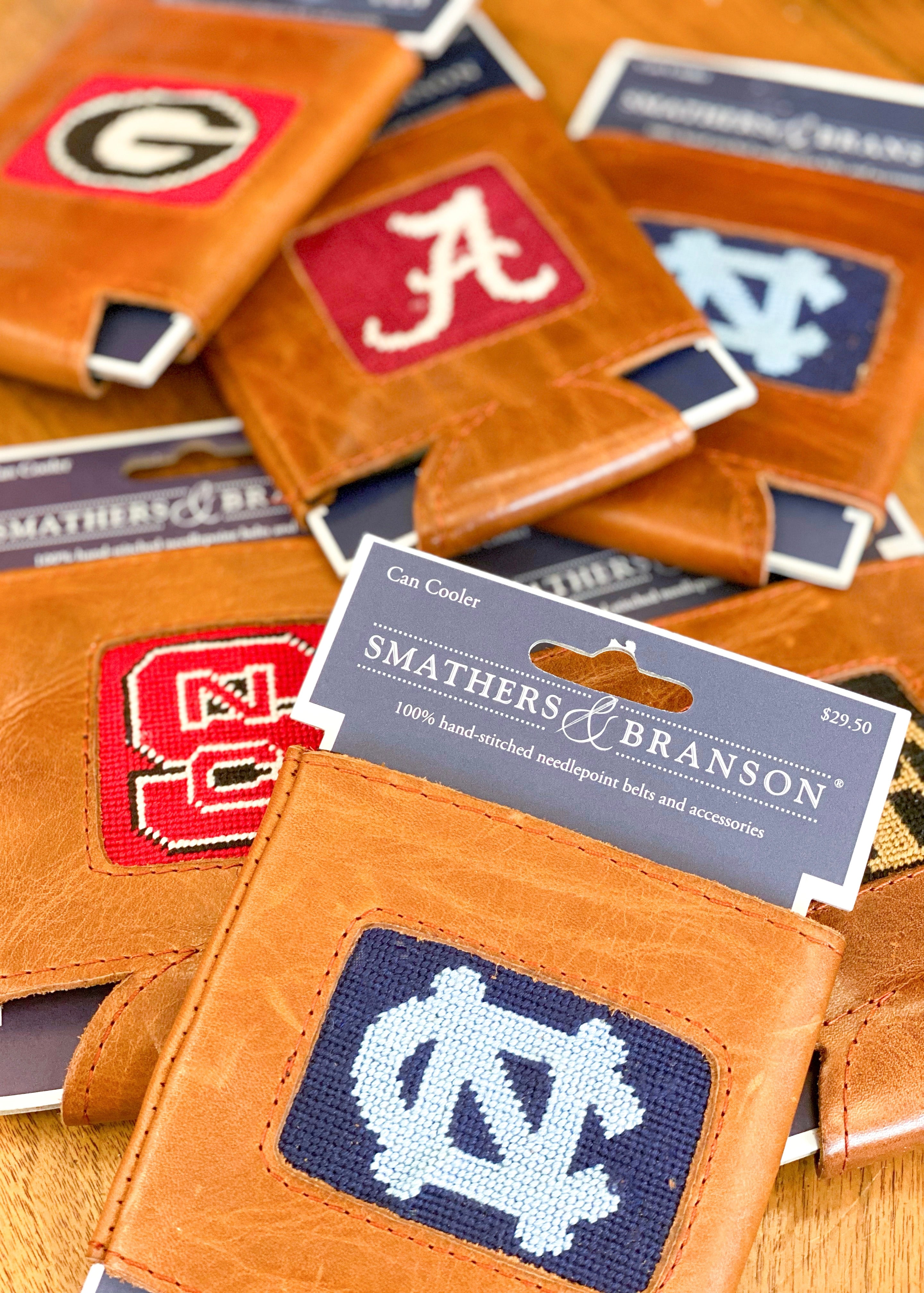 Collegiate Needlepoint Can Coolers – Charlotte's Inc
