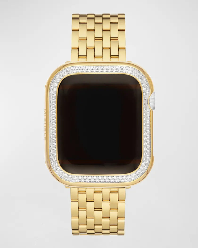 Diamond Jacket for Apple Watch in 18K Gold Plating