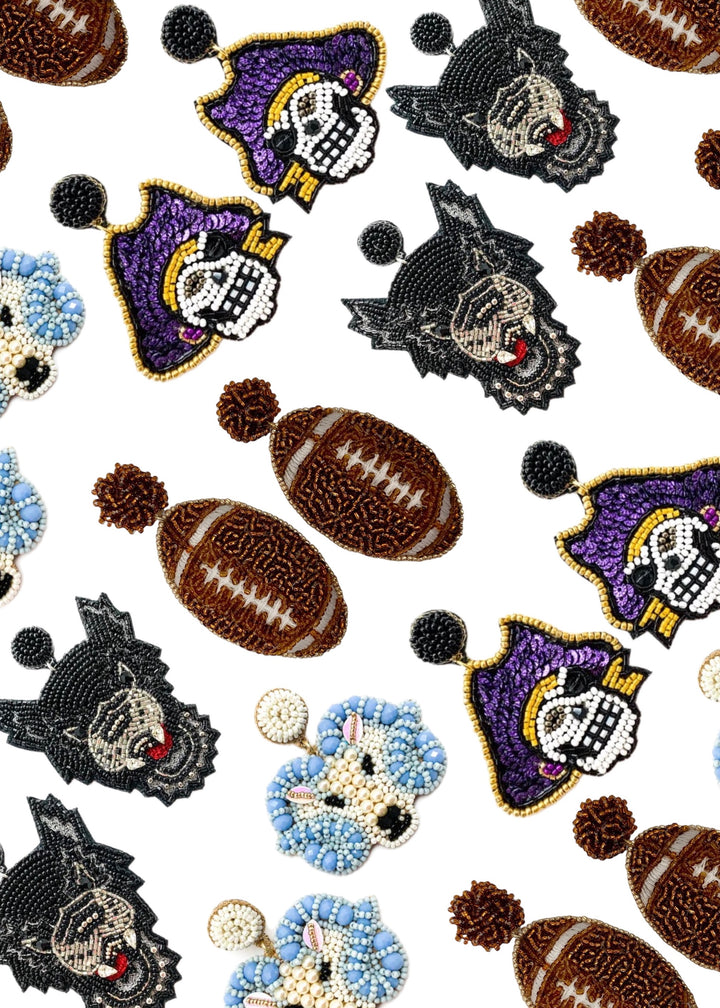 Allie Beads Collegiate Earrings | Assortment