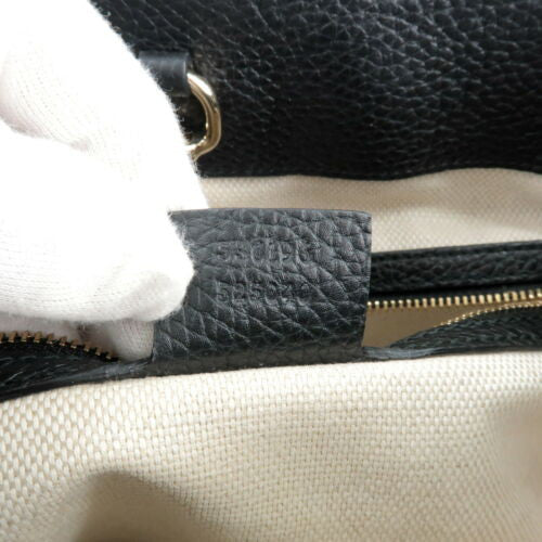 Gucci Soho Logo Leather Chain Shoulder Bag 536196