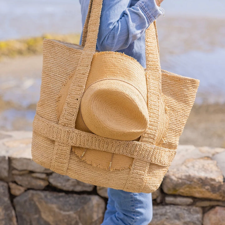 Straw Traveler Bag