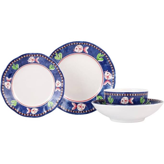 Melamine Campagna Pesce Collection