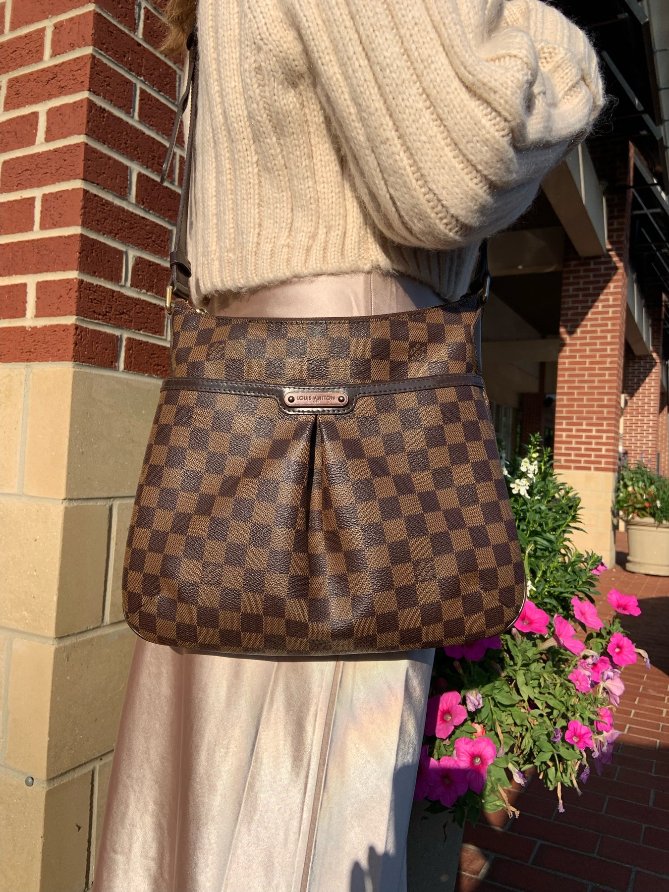 Louis Vuitton Damier Ebene Bloomsbury PM - Brown Crossbody Bags