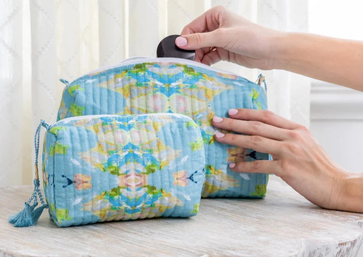 Laura Park Quilted Cosmetic Bags |+ Colors and Sizes