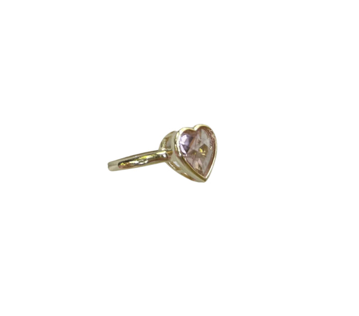 Rose Heart Ring